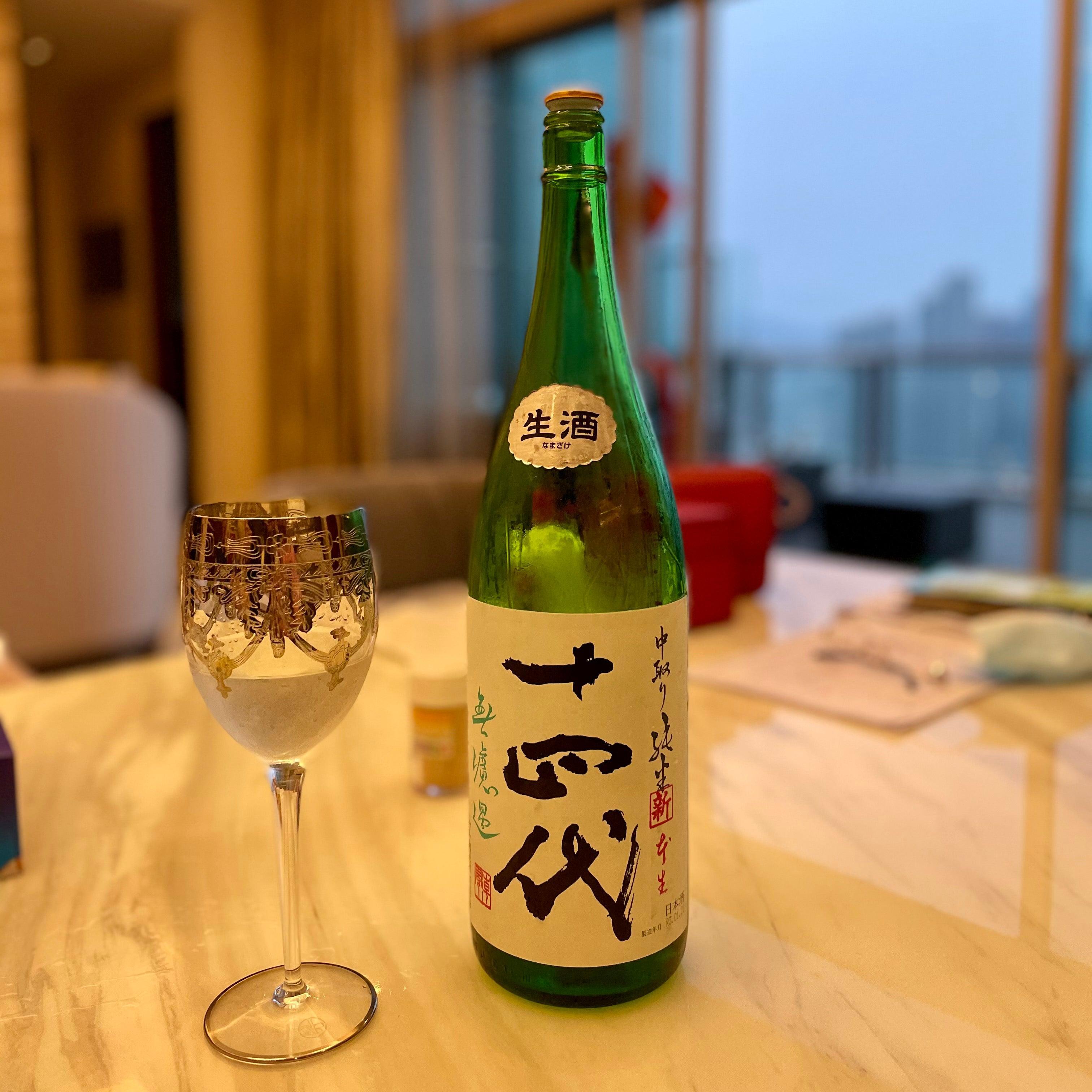 日本清酒- 十四代中取無濾過特別純米生酒（角新冬天限定） 1800ml